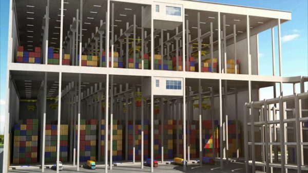 倉儲貨物配送分揀動畫制作