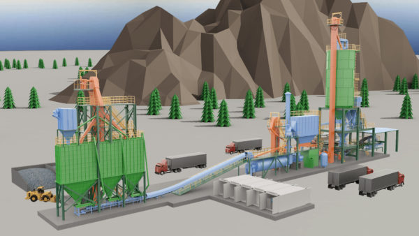 工業(yè)工程施工動畫