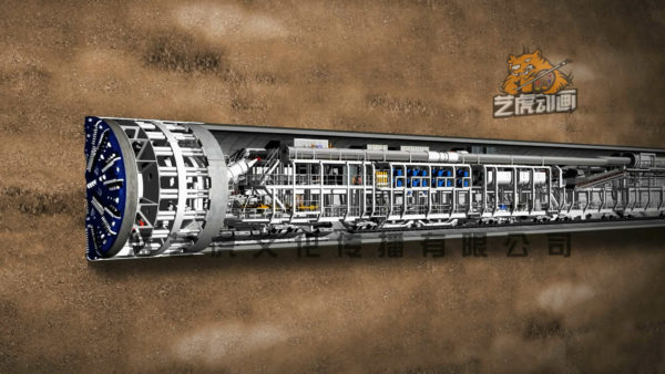 城市施工三維動畫制作