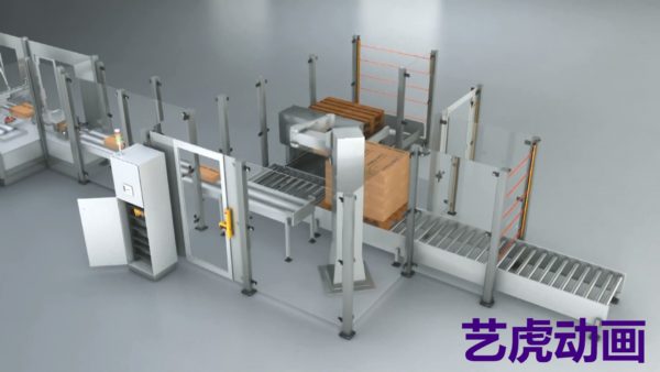 工業(yè)智能化動(dòng)畫三維效果圖