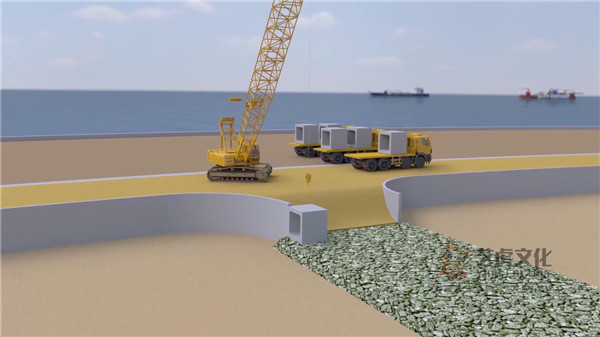 工程施工動畫制作